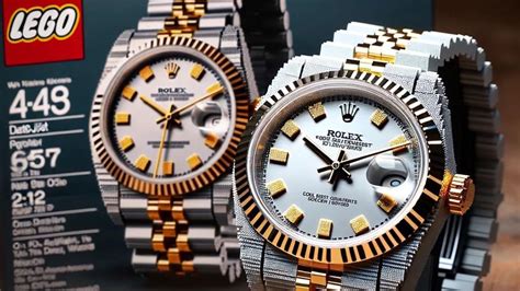lego horloge rolex